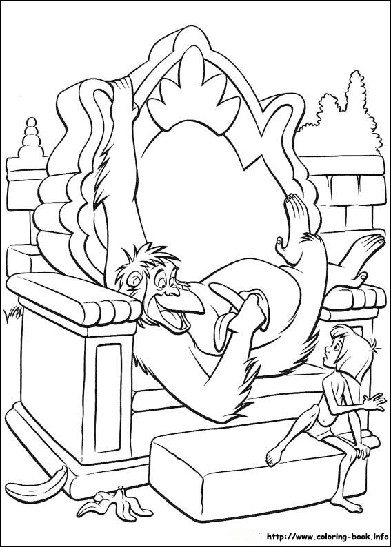 Jungle Book coloring picture